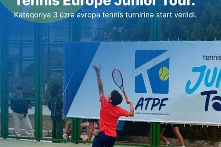 Bakıda “Tennis Europe Junior Tour” turniri start götürüb - FOTO
