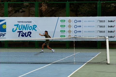 Bakıda “Tennis Europe Junior Tour” turniri start götürüb - FOTO
