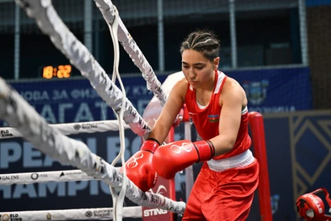 Boksçumuz Avropa çempionatında medalı təmin etdi - FOTO