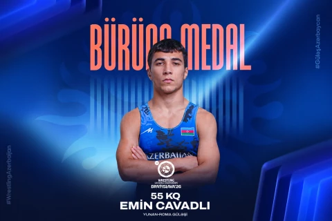 Emin Cavadlı U-20 dünya çempionatında bürünc medal qazanıb - YENİLƏNİR