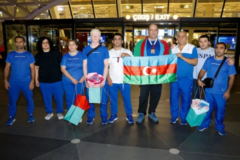 Paracüdoçularımız Avropa çempionatından dörd medalla Vətənə qayıdıblar - FOTO
