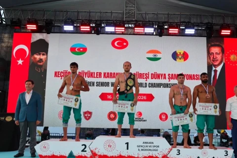 Azərbaycan millisi dünya çempionatını beş medalla başa vurdu - FOTO