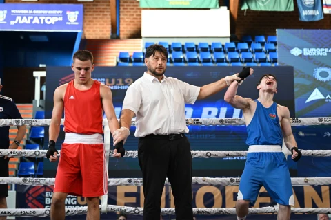 Boksçumuz Avropa çempionatında medalı təmin etdi - FOTO