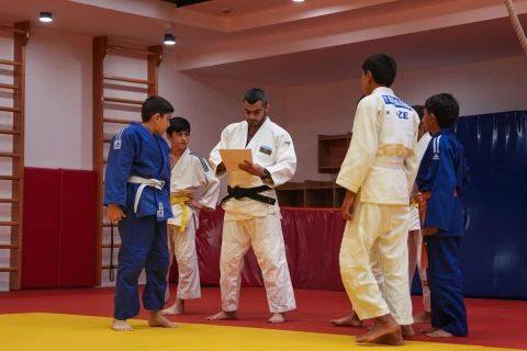 Respublika Olimpiya İdman Liseyinin cüdo bölməsinə qəbul imtahanı keçirilib - FOTO