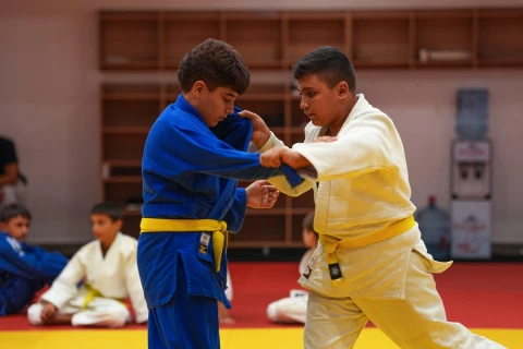 Respublika Olimpiya İdman Liseyinin cüdo bölməsinə qəbul imtahanı keçirilib - FOTO
