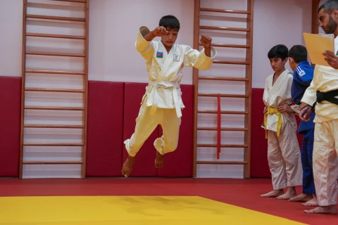 Respublika Olimpiya İdman Liseyinin cüdo bölməsinə qəbul imtahanı keçirilib - FOTO