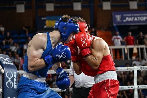 Boksçumuz Əli Baxışov Avropa çempionatının finalına vəsiqə qazanıb - FOTO
