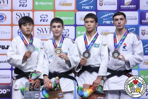 Cüdoçumuz Fərid Rzazadə Ekvadorda dünya çempionu olub - FOTO/VİDEO
