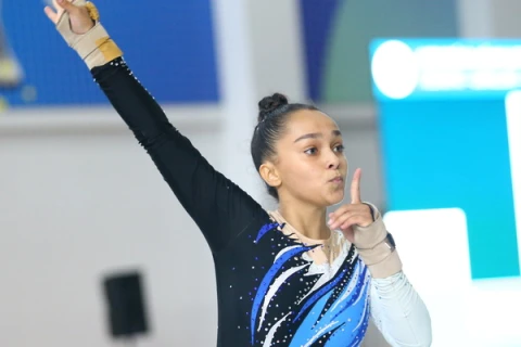 Akrobatika və aerobika gimnastikası üzrə Azərbaycan çempionatı keçirilib - FOTO