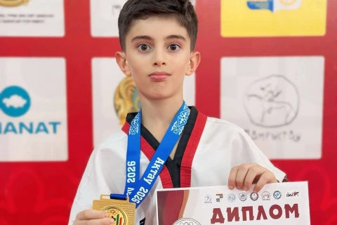 Taekvondoçularımız Qazaxıstanda 18 medal qazanıb - FOTO