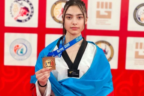 Taekvondoçularımız Qazaxıstanda 18 medal qazanıb - FOTO