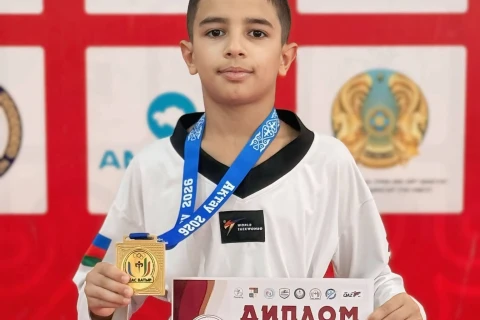 Taekvondoçularımız Qazaxıstanda 18 medal qazanıb - FOTO