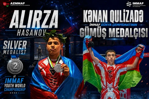 Azərbaycan MMA idmançıları dünya çempionatında iki gümüş medal qazandılar