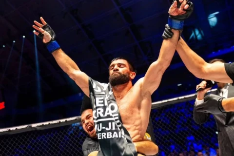 MMA döyüşçümüz Marat Safarov Özbəkistanda qələbə qazanıb