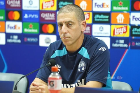 "Hapoel"in baş məşqçisi: "Sabah" cavab oyununun favoritidir"