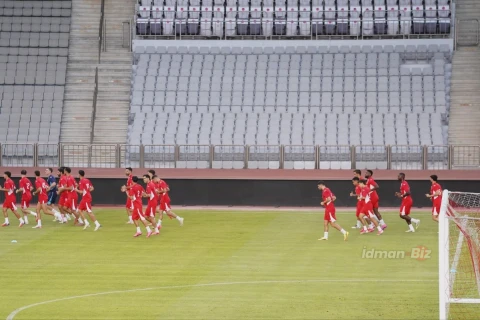 “Hapoel” Bakıda oyunöncəsi məşqə çıxıb