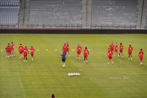 “Hapoel” Bakıda oyunöncəsi məşqə çıxıb
