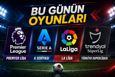 Avropanın aparıcı liqalarında bu gün keçiriləcək oyunların AFİŞASI