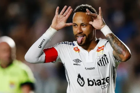 Neymar assists as Santos draw with Mirassol in Brazilian league