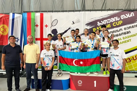Badmintonçularımız beynəlxalq turnirdə 17 medal qazanıblar - FOTO