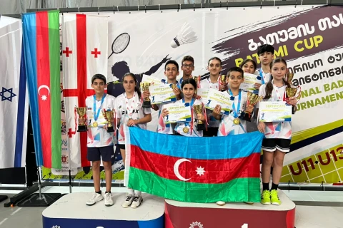 Badmintonçularımız beynəlxalq turnirdə 17 medal qazanıblar - FOTO