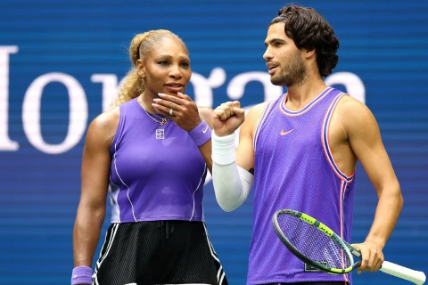 Серена Уильямс и Карлос Алькарас не смогли выйти в 1/2 финала микста US Open