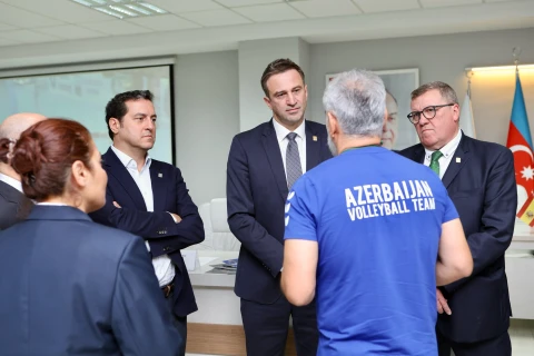Azərbaycan Belçika və İspaniya ilə voleybol sahəsində əməkdaşlığı genişləndirir