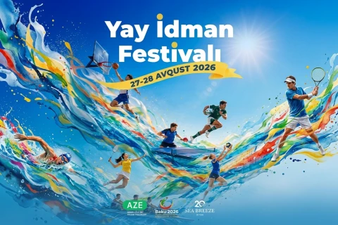 Gənclər və İdman Nazirliyinin təşkilatçılığı ilə Yay İdman Festivalı keçiriləcək