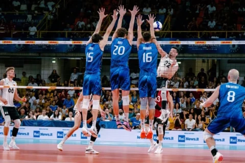 İtaliya və Almaniya milliləri voleybolda dünya rekorduna imza atdı - VİDEO