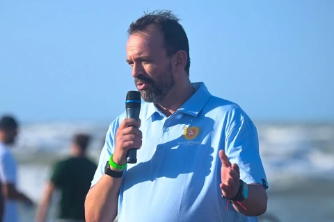 Bakıda Çimərlik güləşi üzrə Dünya Seriyasına start verildi