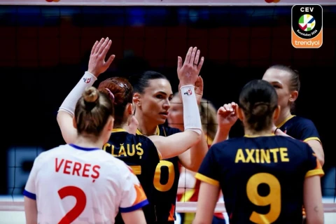 Bakıda keçirilən qadın voleybolçular arasında Avropa çempionatında növbəti oyun keçirilib - YENİLƏNİR