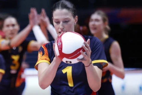 Rumıniya millisinin voleybolçusu: “Qələbəyə görə çox xoşbəxtik”