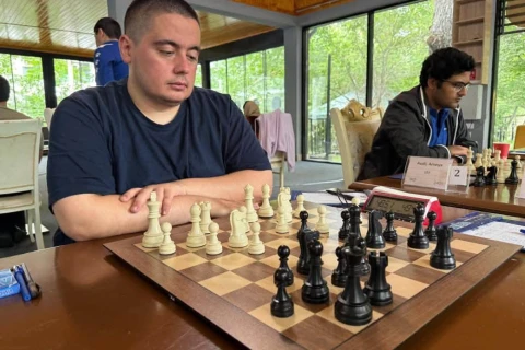 Qubada şahmatçılar beynəlxalq norma uğrunda mübarizə aparırlar - FOTO