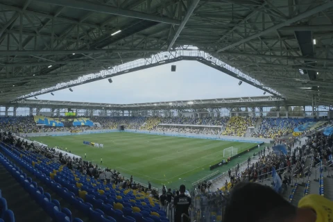 Матч "Кяпаз" — "Туран Товуз" установил новый рекорд посещаемости сезона в Мисли Премьер-лиге - ФОТО