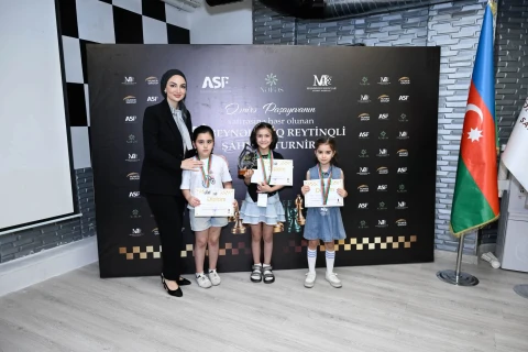 Qənirə Paşayevanın xatirəsinə həsr olunan şahmat turniri başa çatıb