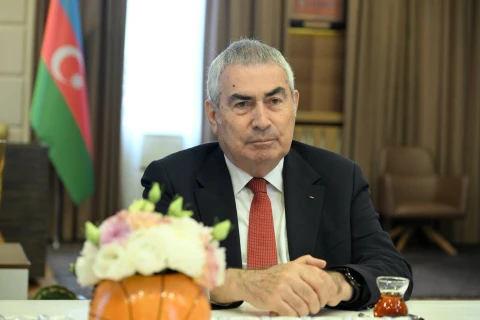 Fərid Qayıbov “SportAccord”un prezidentini qəbul edib - FOTO