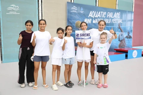 Bakıda su polosu festivalı keçirildi: 10 komanda mübarizə apardı - FOTO/VİDEO