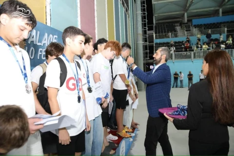 Bakıda su polosu festivalı keçirildi: 10 komanda mübarizə apardı - FOTO/VİDEO