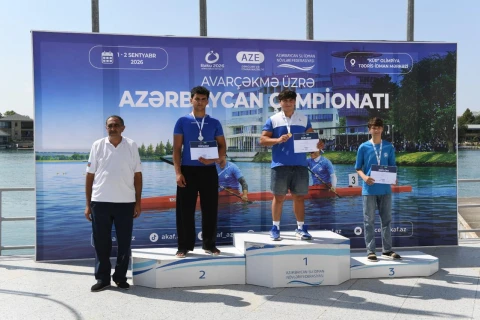 Avarçəkmə və kanoe üzrə Azərbaycan çempionatına yekun vurulub - FOTO