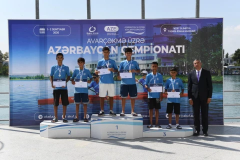 Avarçəkmə və kanoe üzrə Azərbaycan çempionatına yekun vurulub - FOTO