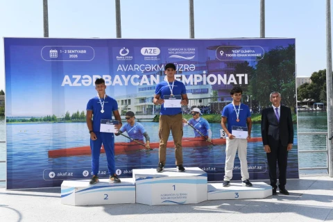 Avarçəkmə və kanoe üzrə Azərbaycan çempionatına yekun vurulub - FOTO