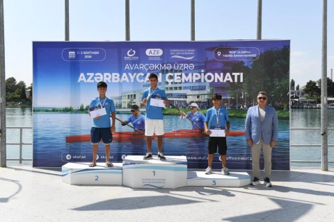 Avarçəkmə və kanoe üzrə Azərbaycan çempionatına yekun vurulub - FOTO