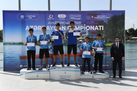 Avarçəkmə və kanoe üzrə Azərbaycan çempionatına yekun vurulub - FOTO