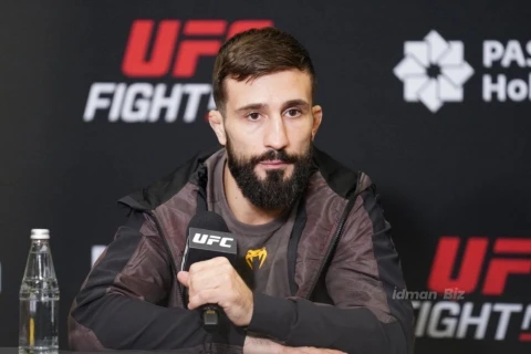 Nazim Sadıxov UFC-də növbəti döyüşünə çıxacaq