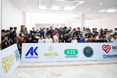 "Levent Bulut Fight Night – Nakhchivan" turnirinin çəkiölçmə mərasimi keçirilib