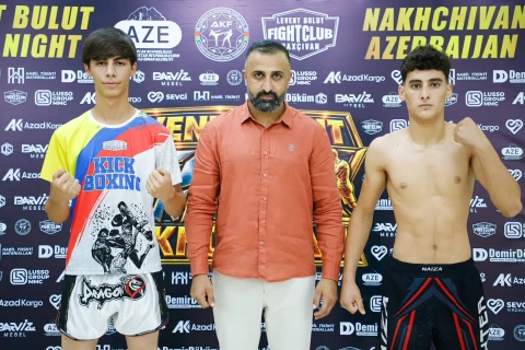 "Levent Bulut Fight Night – Nakhchivan" turnirinin çəkiölçmə mərasimi keçirilib