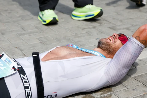 Üç azərbaycanlı atlet “Alufar IRONMAN 70.3 Baku” triatlon yarışının qalibi olub