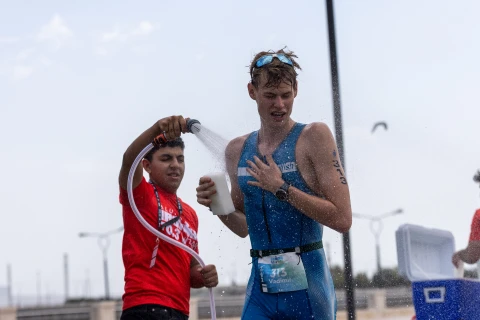 Üç azərbaycanlı atlet “Alufar IRONMAN 70.3 Baku” triatlon yarışının qalibi olub