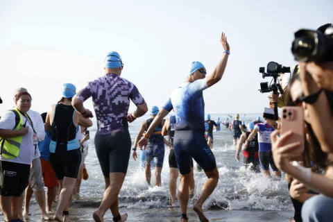 IRONMAN 70.3 Baku gets underway with more than 1,500 participants