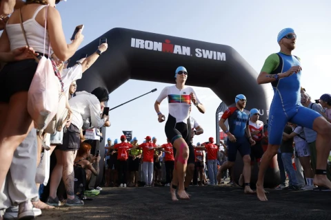 IRONMAN 70.3 Baku gets underway with more than 1,500 participants